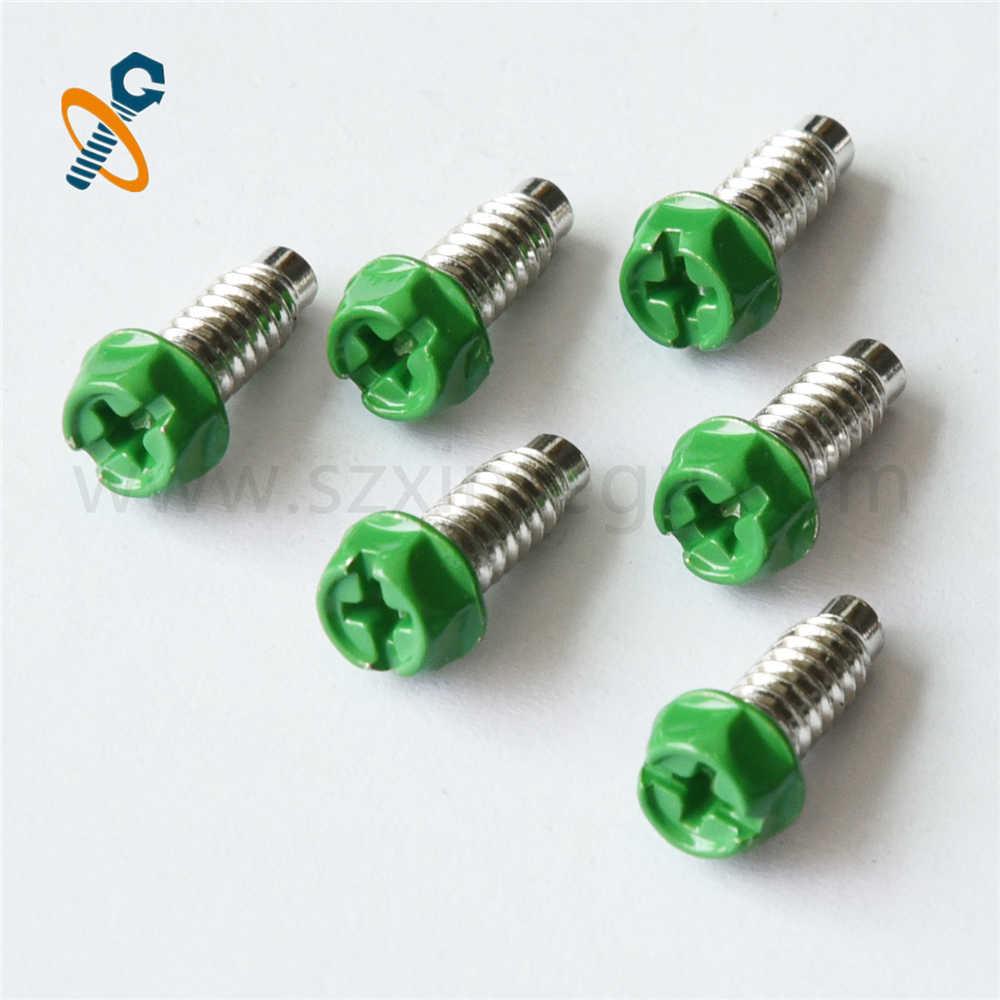 Green environmental protection coating electronic screw