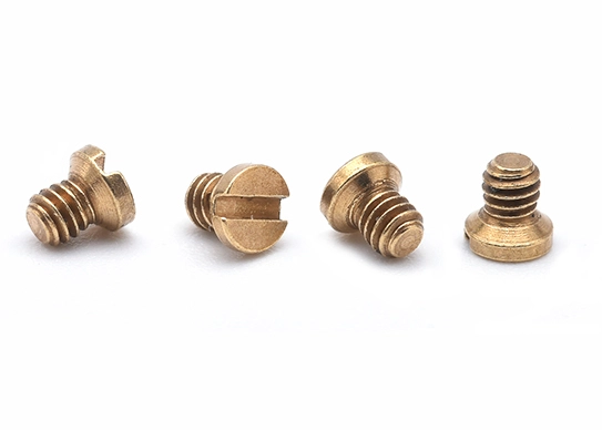 Micro Non-magnetic Copper Screw