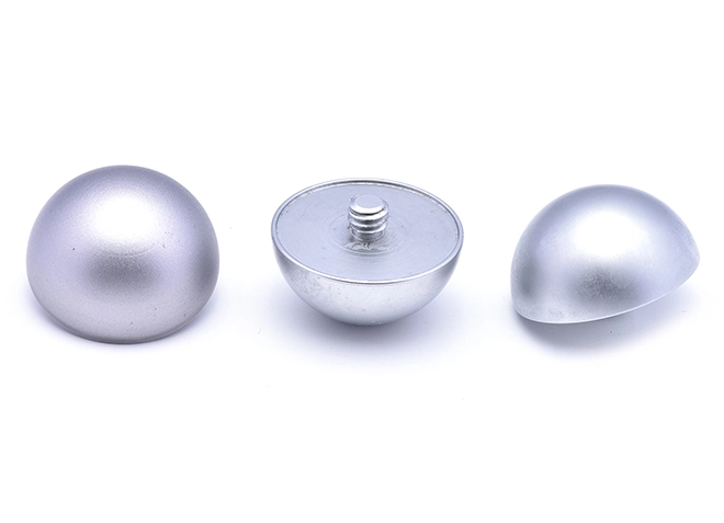 Pearl Silver Bright Non-slip Hand Twist Screw