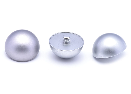 Pearl Silver Bright Non-slip Hand Twist Screw