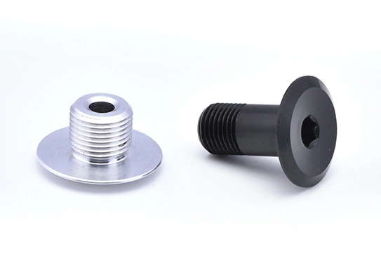 Precision Machined Aluminum Screw