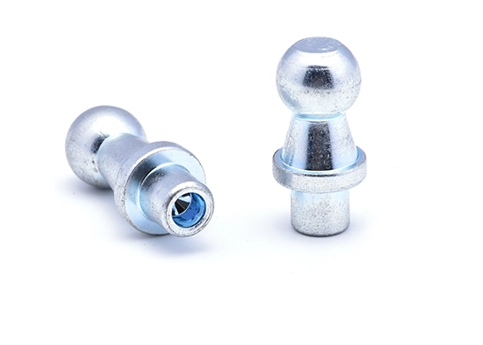 Blue and White Zinc Cold Heading Molded Ball Head Screw