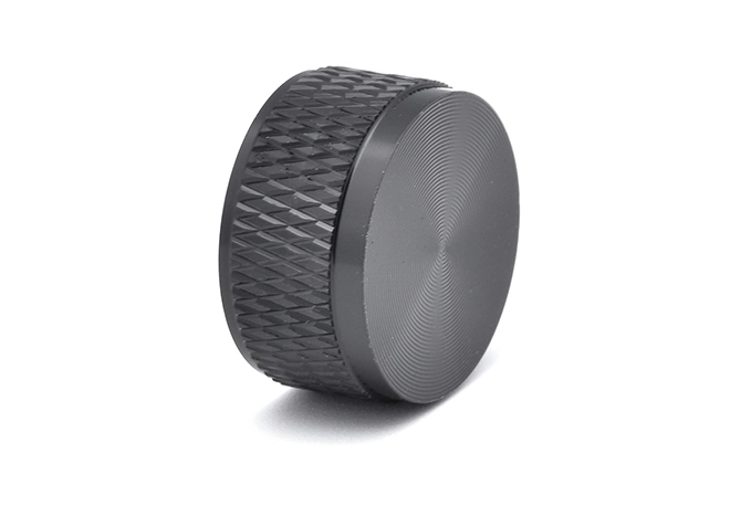 Black Oxide Knurled Part