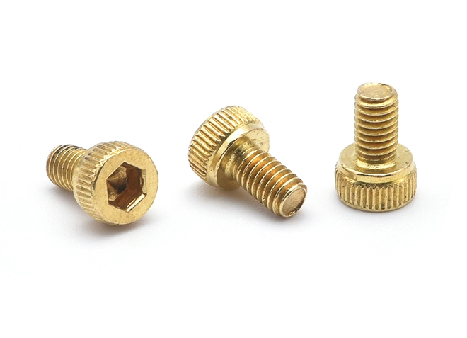 Brass Cylinder Head Internal Hex Screw