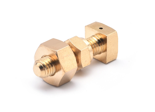 Copper Screw with Precision Nut