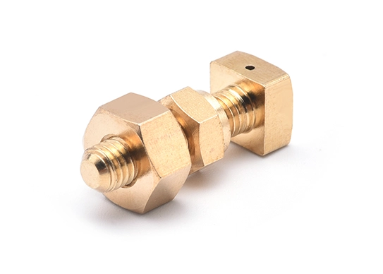 Copper Screw with Precision Nut