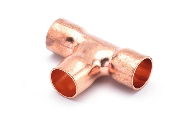 Three-Way Copper Fitting