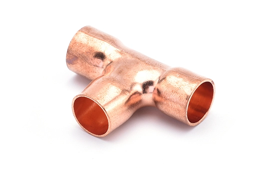 Three-Way Copper Fitting